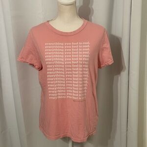 Spiritual Gangster Pink Short Sleeve Tee